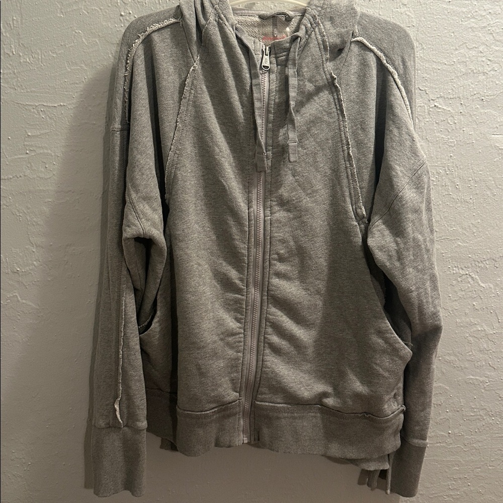 Free People FP Movement Only One Hoodie Jacket Top Zip-up Cotton - Medium - Picture 6 of 15